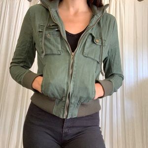 LA Hearts Zip Up Jacket